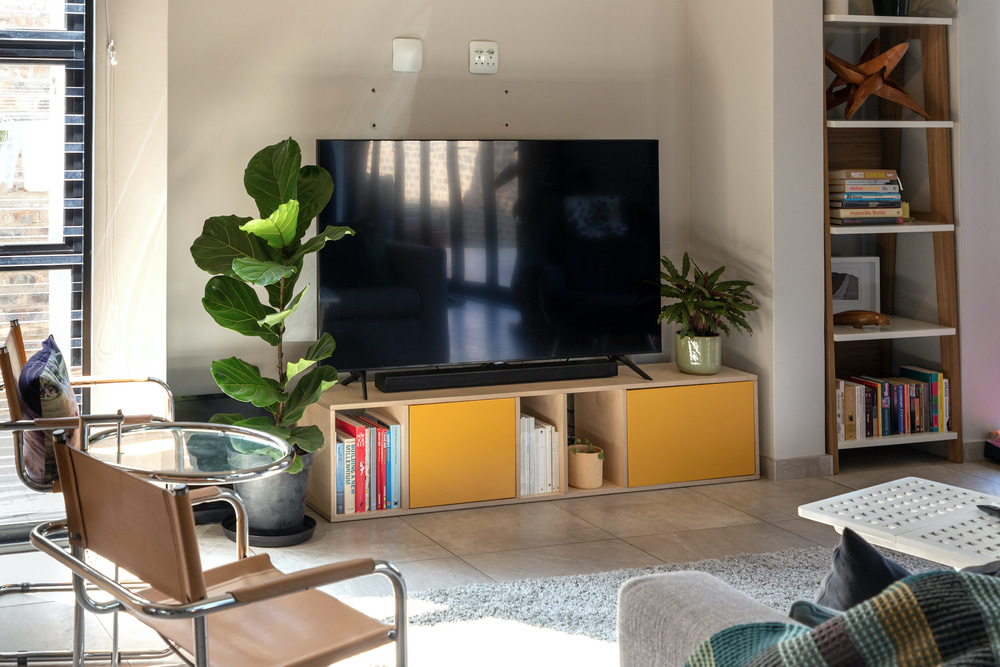 Mable furniture in a client home